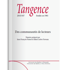 n° 107 / Des communautés de lecteurs (de Jean Paulhan à Jacques Rancière)