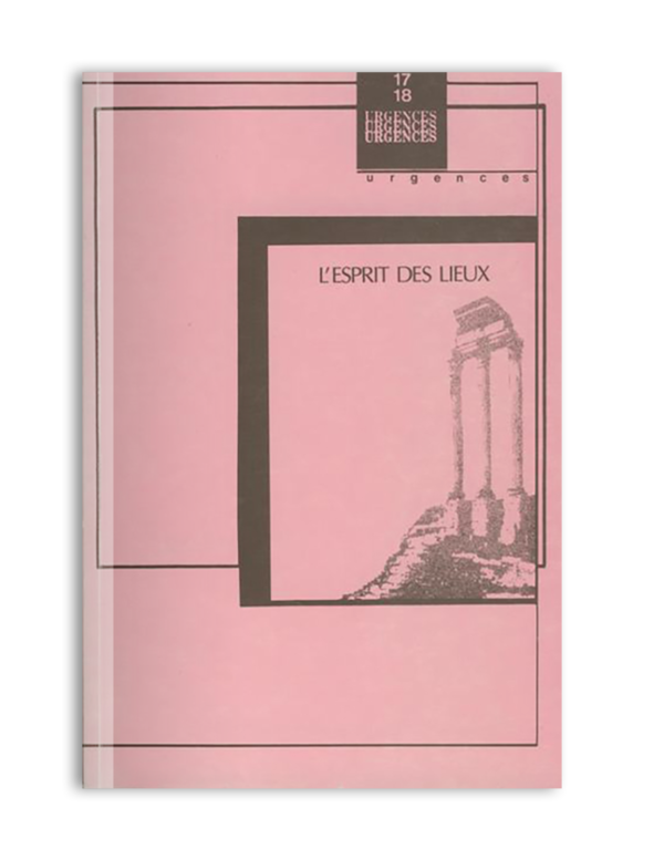 n° 17-18 / L'esprit des lieux