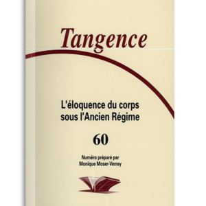 n° 60 / L'éloquence du corps sous l'Ancien Régime