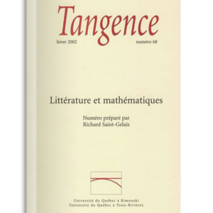 n° 68 / Littérature et mathématiques