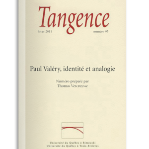 n° 95 / Paul Valéry, identité et analogie