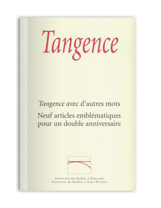 Tangence-anniversaire